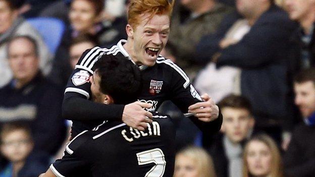 Brentford celebrate