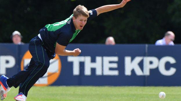 Barry McCarthy impressed with four wickets in the defeat by Afghanistan in India