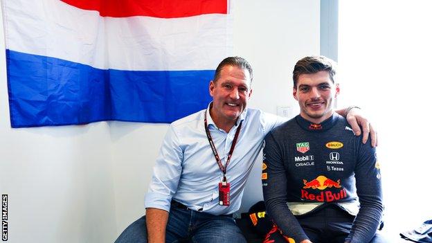 Jos and Max VErstappen