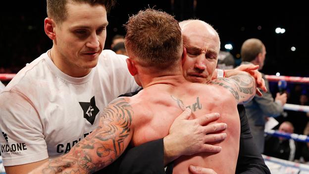 Shane McGuigan, Carl Frampton and Barry McGuigan