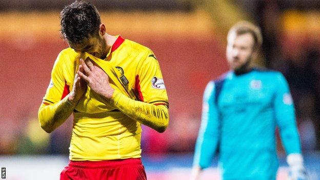 Partick Thistle will play in Scotland's third tier next season