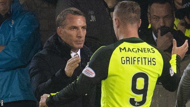 Brendan Rodgers and Leigh Griffiths