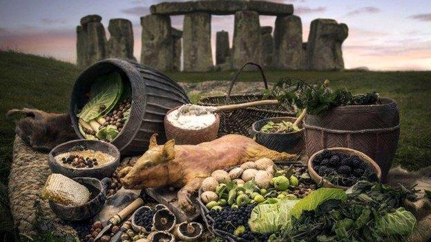 Stonehenge food