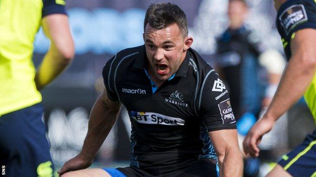 Glasgow Warriors flanker Simone Favaro