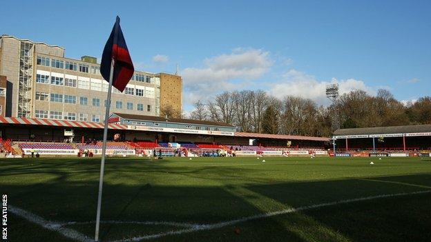 Aldershot Town's EBB Stadium