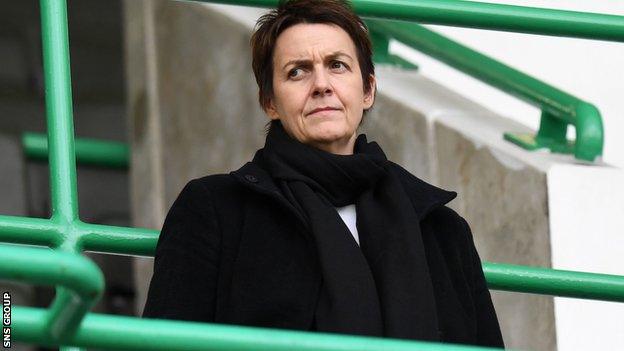 Hibernian chief executive Leeann Dempster