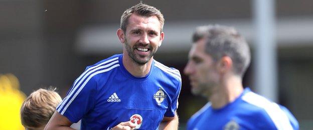 Gareth McAuley, 36, is the second oldest player in the NI squad behind fellow defender Aaron Hughes, who is one month older