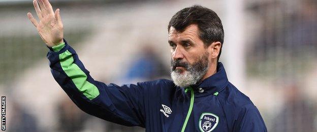 Republic of Ireland assistant boss Roy Keane