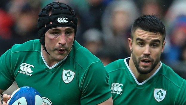 Tommy O'Donnell (left) and Conor Murray