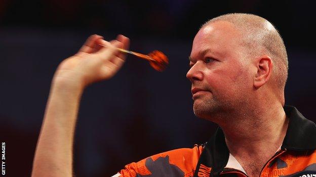 During his career, Raymond van Barneveld won five world titles