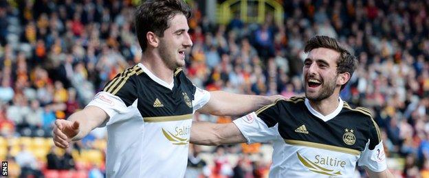 Kenny McLean and Graeme Shinnie