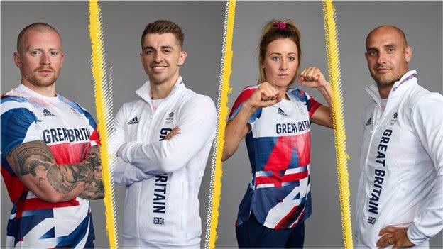 Adam Peaty, Max Whitlock, Jade Jones, Liam Heath