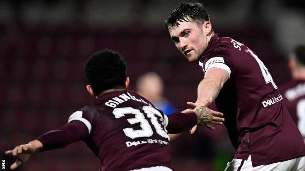 Heart of Midlothian centre-half John Souttar