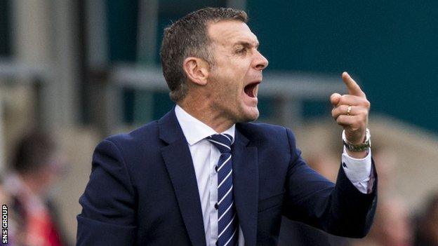 Jim McIntyre was sacked by Ross County eight days ago