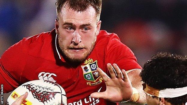 Stuart Hogg in action for the Lions