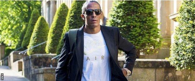 Rangers defender Bruno Alves