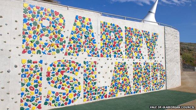 Barry climbing wall