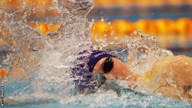 Tim Shuttleworth wins Britain's first medal at the 2017 World Aquatics Championships