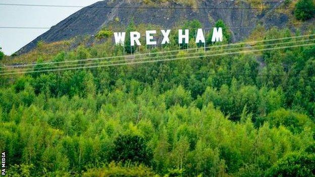 Wrexham Hollywood sign