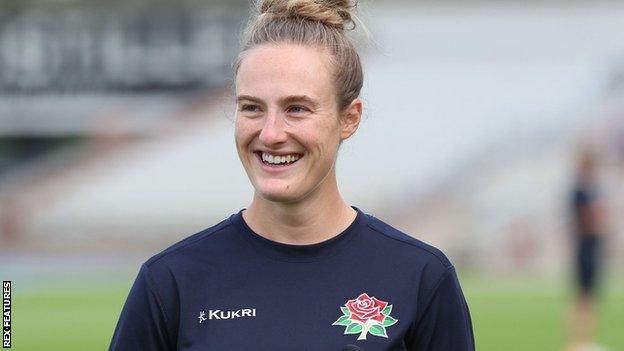 Emma Lamb's century was her second in T20 cricket, having also reached three figures for Lancashire against North-East Warriors in April