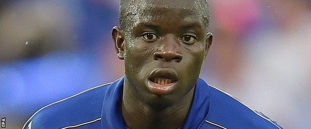 Leicester midfielder N'Golo Kante