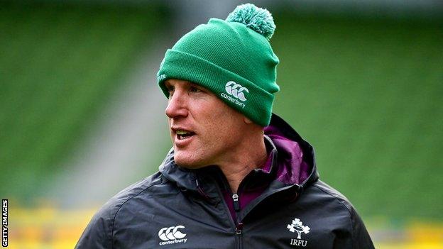 O'Connell joined Ireland as forwards coach in January 2021