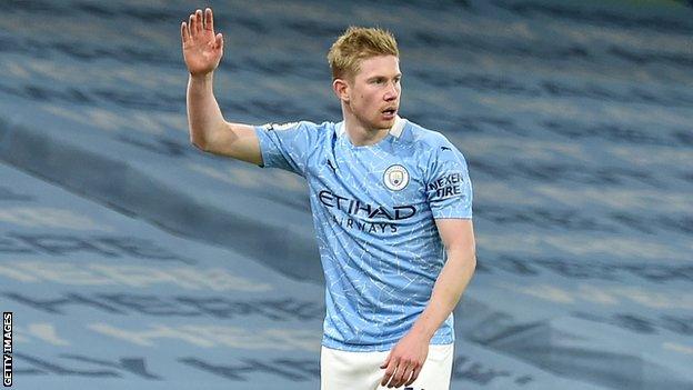 Manchester City's Kevin De Bruyne