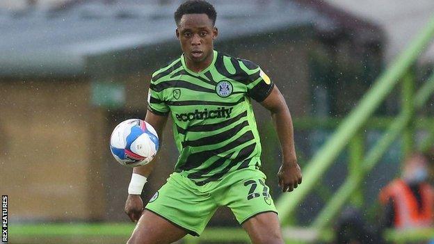 Udoka Godwin-Malife became a regular for Forest Green Rovers during the 2020-21 season