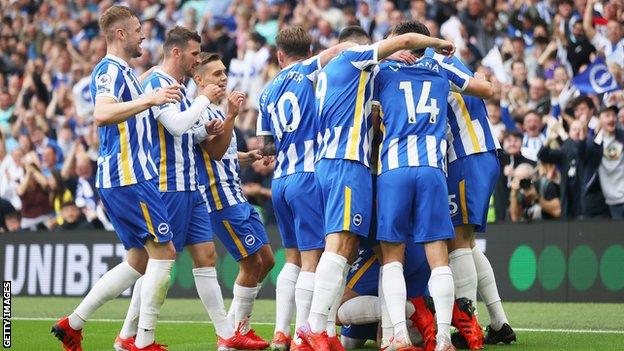 Brighton celebrate