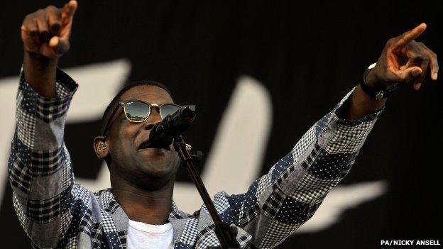 Labrinth performs at Hylands Park