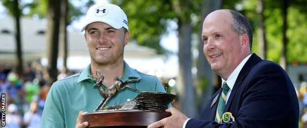 Jordan Spieth wins the John Deere classic