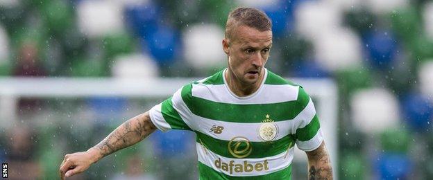 Celtic striker Leigh Griffiths