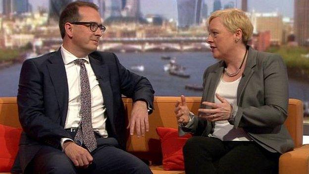 Owen Smith and Angela Eagle