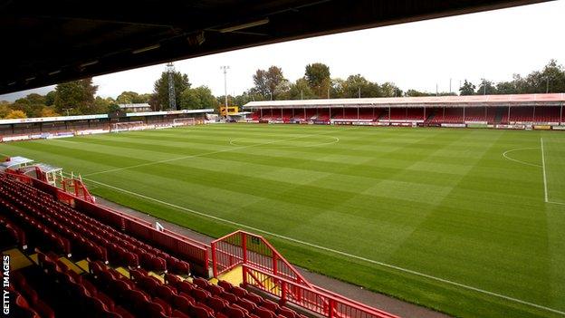 Crawley Town's Checkatrade.com Stadium