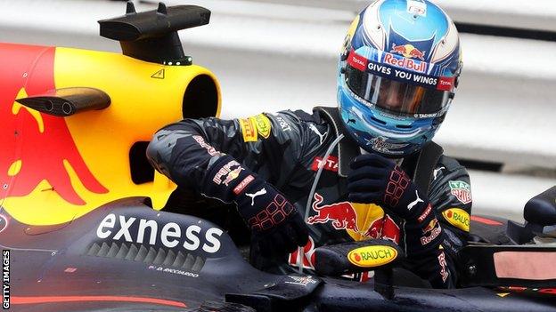 Red Bull F1 driver Daniel Ricciardo