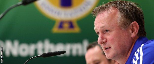 Northern Ireland manager Michael O'Neill