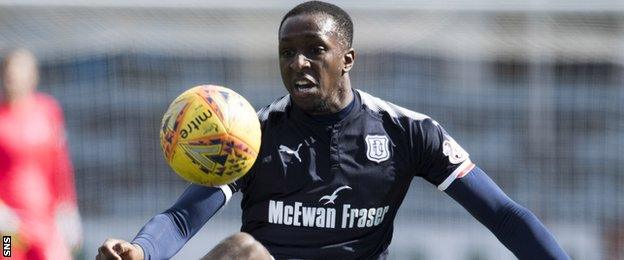 Dundee midfielder Glen Kamara