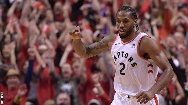 Toronto Raptors' Kawhi Leonard