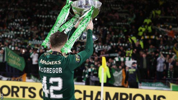 Celtic are through to the semi-finals in their bid to keep hold of the trophy