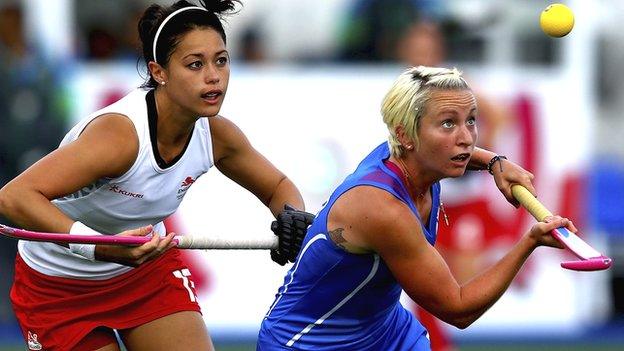 Women's hockey England v Scotland