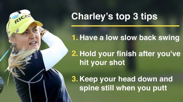 Charley's top 3 tips