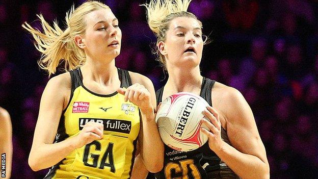 Manchester Thunder against Wasps