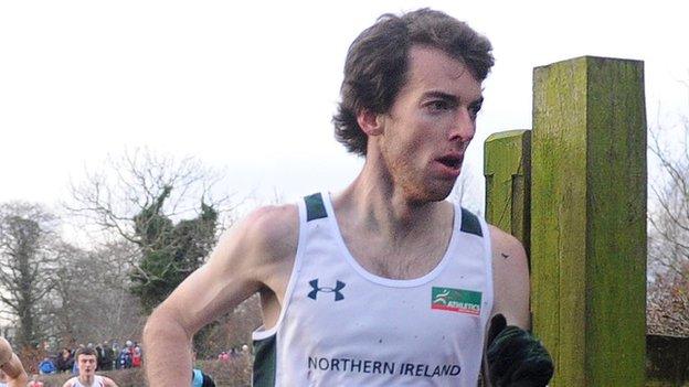 Paul Pollock finished third in Dublin