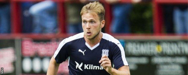 Dundee striker Greg Stewart