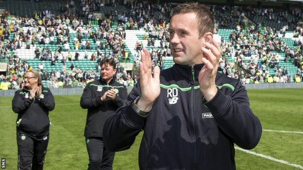 Celtic manager Ronny Deila