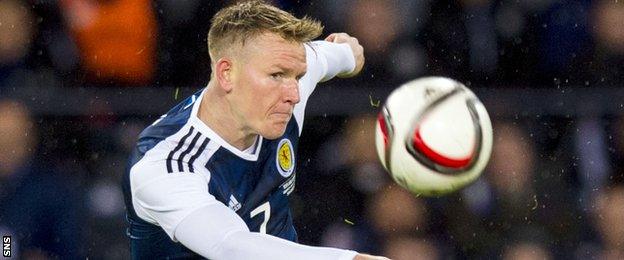 Scotland winger Matt Ritchie