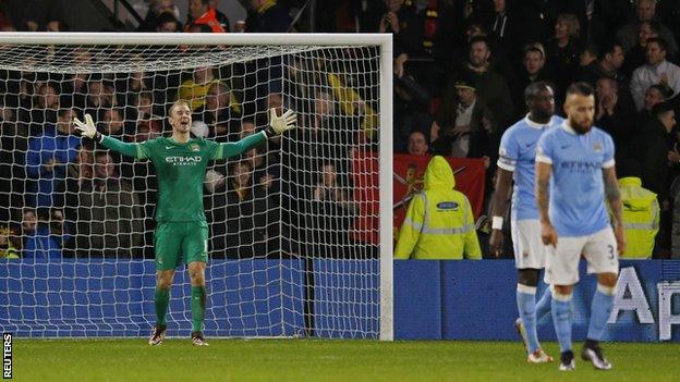 Watford score against Manchester City