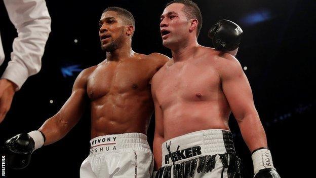 Frazer Clarke still spars with Anthony Joshua and fought Joseph Parker when he was an amateur