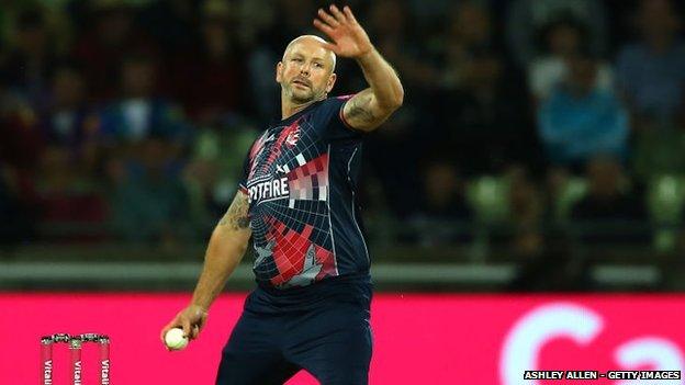 Darren Stevens bowled six overs on Finals Day, snaring two wickets to take his career haul in T20 to 125 scalps