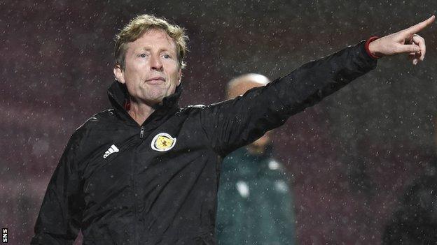 Scotland Under-21 manager Scot Gemmill